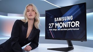 Samsung 27 BorderLess FreeSync Monitor  Elevate Your Gaming amp Workstation Setup [upl. by Pauli625]