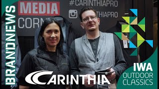 IWA Outdoor Classics 2024  Interview mit Carinthia auf der Messe in Nürnberg [upl. by Desai]