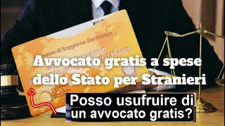 Sfratto e gratuito patrocinio è possibile usufruire di un avvocato gratis per immigrati [upl. by Esetal]