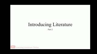 Introducing Literature  Module 1  introduction  Syntax  University of Calicut [upl. by Karwan]