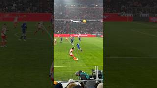 Kingsley Coman 🔥football fcbayern fcb coman fy bundesliga allianzarena bayernmünchen viral [upl. by Ravel]