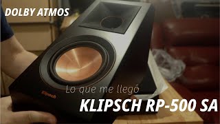 Testing Klipsch RP500 SA Dolby Atmos Speakers Unboxing [upl. by Nehttam152]