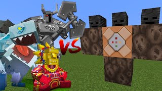 Wither Storm vs Mowzies Mobs in Minecraft [upl. by Dorr566]