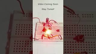 Monostable Multivibrator using 555 Timer IC shorts [upl. by Lynnell]