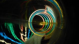 Aqua Park Baunatal  Black Hole  Colorful Effect Water Slide Onride POV [upl. by Ursula]