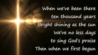 Amazing Grace LeAnn Rimes with Lyrics [upl. by Eelnayr]