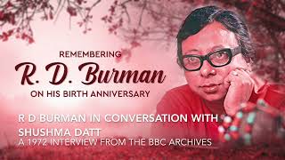 RD Burman Interview  1972 [upl. by Earl]