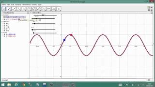 Animación de Ondas Mecánicas en geogebra [upl. by Rdnaskela43]