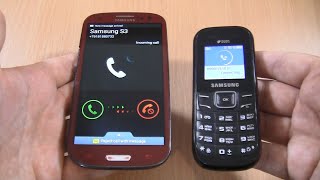 Over the Horizon Incoming call amp Outgoing call at the Same time Samsung 1202  Samsung S3 red [upl. by Eical]