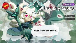 White Lily Cookies Gacha Animation  Cookie Run Kingdom [upl. by Assirram]