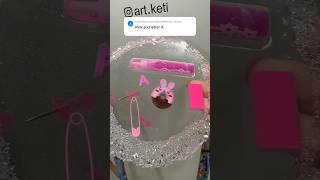 Resin Coaster 🩷 diycrafts resincoaster diy resinart epoxy epoxyresin resin diyprojects [upl. by Keeler857]