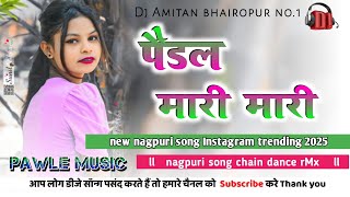 💫paidal mari mari tor ghar cycle se aab🌿new nagpuri remix song✅chain dance remix💯dj Amitan bhairopur [upl. by Brenna]