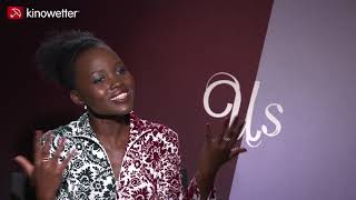 Interview Lupita Nyongo  US [upl. by Enimzzaj]