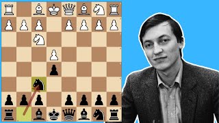 Kaprov makes the most boring opening look interesting  Kamsky vs Karpov [upl. by Eva]