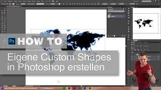 PhotoshopTutorial Eigene FormVorgaben errstellen Auswahlen in Pfade umwandeln [upl. by Assylem]