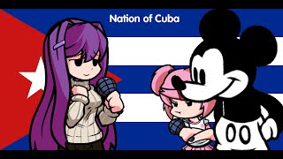 FNF Himno Nacional de Cuba V1 [upl. by Ilwain]