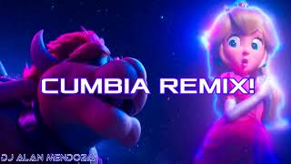 Bowser  Peaches Cumbia Remix  The Super Mario Bros Movie [upl. by Stace359]