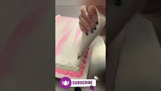 Large Rectangle Shape Cake 🎂🎂🎂🎂 viralvideo trending shortsfeed short [upl. by Nnodnarb]