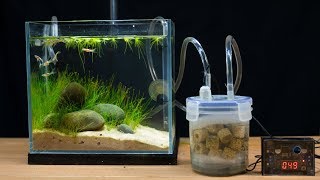 Make filter for mini fish tank [upl. by Wiersma]