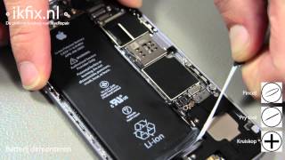 iPhone 6 batterij accu vervangen [upl. by Mafalda532]