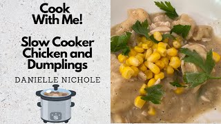 Weight Watchers Cook with Me  Slow Cooker Chicken and Dumplings [upl. by Anbul]