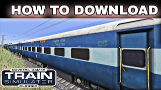 How To Download amp Install Railworks Train Simulator  Free Indian Addons Train Simulator 2023 [upl. by Anitsyrhc472]