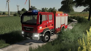 FS19 Prezentacja  GBA 2525 MAN TGM 13290Stolarczyk  OSP Tanowo  DL [upl. by Jasen]