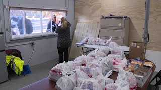 Geisinger hosts drivethru appreciation event for veterans in Lackawanna County [upl. by Hsizan]