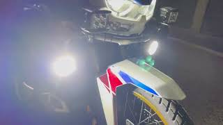 Review GR Gold Runway 50Watt Pasang di Honda Africa Twin [upl. by Schaaff]