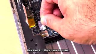 Lenovo ThinkSystem SR630 V4 installing a Micro SD card [upl. by Annahoj]