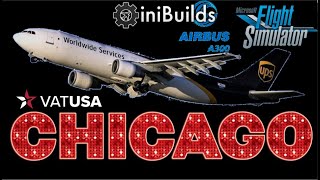 iniBuild Airbus A300600 on Vatsim FNO Microsoft Flight Simulator [upl. by Lambert720]