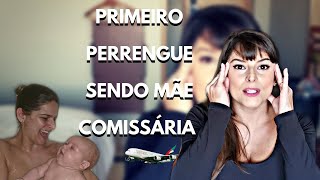 PRIMEIRO PERRENGUE SENDO MÃE COMISSÁRIA [upl. by Maire]