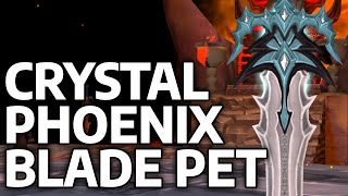 AQ3D Crystal Phoenix Blade of Nulgath Pet AdventureQuest 3D [upl. by Nosneb]