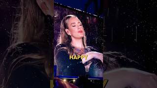 Adele’s lyric change proves she’s finally happy 🥺❤️ shorts adele celebrity [upl. by Terle]