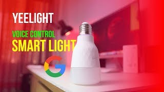 Yeelight Smart LED Bulb Can listen to You [upl. by Cence227]