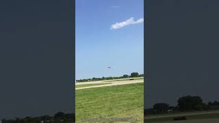 P51 quotPlum Crazyquot Photo Pass airplane aviation airshow oshkosh shorts video viralvideo trend [upl. by Zetrac]