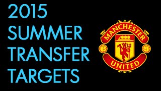 Manchester United Summer Transfer Targets 2015 [upl. by Refanej]