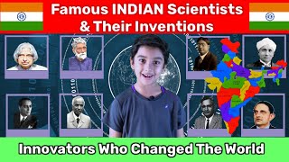 Famous INDIAN Scientists and their Inventions  Top 10 Indian Scientist  Scientists  Invention [upl. by Ardnuat178]