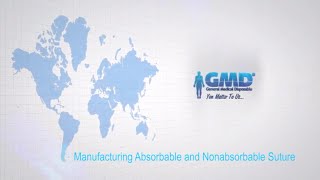 Surgical suture manufacturing  GMD Group Turkey [upl. by Nnaihs]