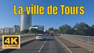 La ville de Tours 4K French region [upl. by Mcmahon894]