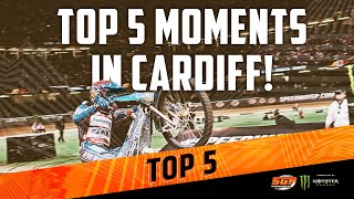 Top 5 Speedway GP Moments In Cardiff 💥 [upl. by Turino522]