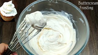 Make Perfect Silky Buttercream frosting in just 10 minButtercream frosting without Electric Beater [upl. by Hinson]