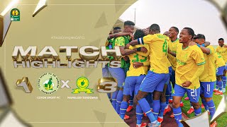 HIGHLIGHTS  Coton Sport FC 🆚 Mamelodi Sundowns  Matchday 2  202223 TotalEnergiesCAFCL [upl. by Aitnis674]