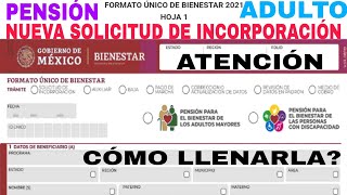 ¿Cómo tramitar el programa Bienestar para adultos mayores [upl. by Attaynik]