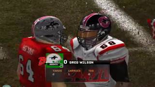 UCFL Preseason Wk 4 Game 8  Houston Gamblers 03 vs Tampa Bay Bandits 12 Madden 08 PC [upl. by Bac959]