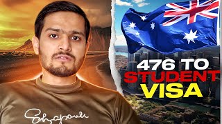 476 VISA TO STUDENT VISA [upl. by Adnaloj864]