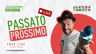 Italian Passato Prossimo Quiz – Live 🎉 [upl. by Garrity]