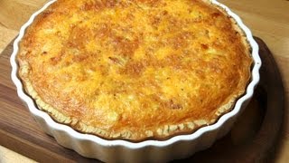 Classic Quiche Lorraine  One Pot Chef [upl. by Nodnahs]