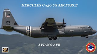 3 HERCULES C 130 AVIANO AFB ITALIE [upl. by Morna]