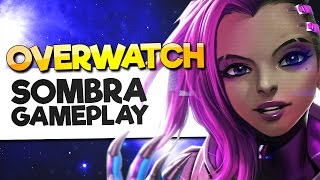 Overwatch  Sombra Gameplay [upl. by Dragone]